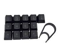 OURHZTB Touches de jeu rétroéclairées à texture tactile de rechange pour clavier mécanique Logitech G310 G413 G613 G810 K840 G910, 13 touches de jeu