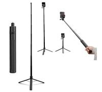OURHZTB Trépied de 120 cm et perche à selfie pour DJI Osmo Pocket 3, mini trépied extensible de bureau pour Insta360 X5 X4 X3 Ace Pro 2 Accessoires de caméra d'action
