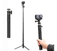 OURHZTB Trépied et perche à selfie de 120 cm pour DJI Osmo Action 6, trépied extensible compatible avec les accessoires DJI Osmo Action 6, perche d'extension multifonction en alliage d'aluminium