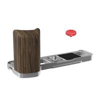 OURHZTB X100VI Poignée en bois massif en forme de L avec plaque de dégagement rapide pour Arca, poignée antidérapante avec capuchon de bouton d'obturation pour accessoires d'appareil photo FUJIFILM
