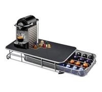 OurLeeme Porte dosette de café, 40 capsules de café durable, support de capsule de café, tiroir à dosettes pour Nespresso (Styl A244