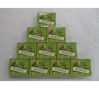 Ourlet Cônes d'encens : Forêt - Lot de 10 paquets de 10 Cônes = 100