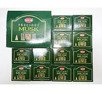 Ourlet précieux Musc 10 Cônes d'encens