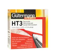Ourlet thermocollant - Gütermann HT3 - 30 mm x 10 m - Blanc - Facile à utiliser