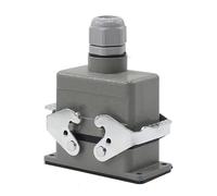 OURNXI Connecteur rectangulaire Robuste 16A 500V 10 Broches Connecteur de Fil étanche Industriel