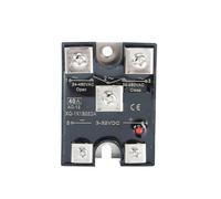 OURNXI Relais Statique NC et NO SSR 10A 25A 40A DA, contrôle CC monophasé normalement fermé et normalement Ouvert, AC SSR-10DA 25DA NC, Relais à Semi-conducteurs SSR Module Relais Statique(40DA)