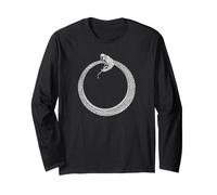 Ouroboros Ancien Symbole Serpent ou Dragon Mangeant sa Propre Queue Manche Longue
