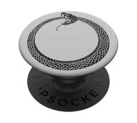 Ouroboros Ancien Symbole Serpent ou Dragon Mangeant sa Propre Queue PopSockets PopGrip Adhésif