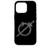 Ouroboros Épée Serpent/Serpent Mangeant la Queue/Cycle éternel Coque pour iPhone 16 Pro
