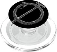 Ouroboros Épée Serpent/Serpent Mangeant la Queue/Cycle éternel PopSockets PopGrip pour MagSafe