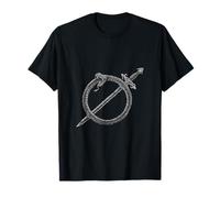 Ouroboros Épée Serpent/Serpent Mangeant la Queue/Cycle éternel T-Shirt