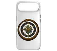 Ouroboros Horloge en Cristal Symbole de l'heure Mystique Coque pour iPhone Air