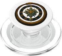 Ouroboros Horloge en Cristal Symbole de l'heure Mystique PopSockets PopGrip pour MagSafe