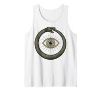 Ouroboros Œil Symbole Cercle Serpent Design Sacré Débardeur