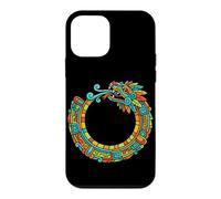 Ouroboros Quetzalcoatl Serpent Aztèque Maya Art Coque pour iPhone 12 Mini