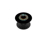 Ouroboros Quetzalcoatl Serpent Aztèque Maya Art PopSockets PopGrip Adhésif