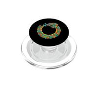 Ouroboros Quetzalcoatl Serpent Aztèque Maya Art PopSockets PopGrip pour MagSafe