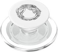 Ouroboros Uroboros Cercle Serpent Serpent Dragon Vintage PopSockets PopGrip pour MagSafe