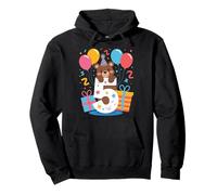 Ours 5e anniversaire pour garçon fille 5 ans cinquième cinq ours Sweat à Capuche