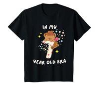 Ours 7ème anniversaire dans mon âge de 7 ans animal mignon et amusant T-Shirt