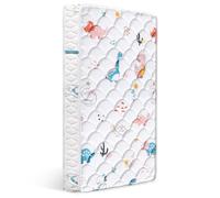 Ours à bulles - Matelas Bébé 60x120 - Tissu Microfibre Doux et Respirant - Absorbant l'Humidité - 13cm d'Épaisseur - Confort Optimal pour Lit d'enfant