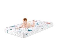 Ours à bulles Matelas pour Lit d'enfant et Tout-Petit 90 x 200 x 13cm, Bébé 100% Tissu tricoté, Absorbant l'humidité et perméable à l'air