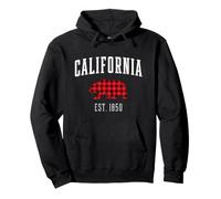 Ours à Carreaux de Californie XO4U Original Sweat à Capuche