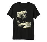 Ours Amusant Jouant du Piano, Musicien, pianiste Graphique T-Shirt Haut de Gamme