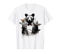 Ours Art Papillon Animal Ours T-Shirt