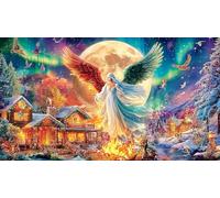 Ours au Pays des Merveilles Hivernales Puzzle pour Adultes: 1000 Pièces en Carton Recyclé - Décoration 38x26cm/1000pcs