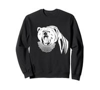 Ours avec Collier Ruth Bader Ginsburg I Dissent RGB Sweatshirt