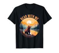 Ours avec moi - Motif amusant pour les amoureux de la nature T-Shirt