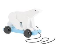 Jouet à tirer Ours blanc - VILAC - Pompon - Lignes épurées - Contemporain de Rodin blanc TU