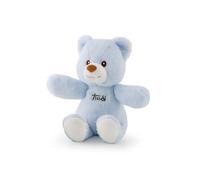 Ours Bleu Trudi | Peluches et Doudou Carillon pour Nouveau-nés. Ours en Peluche pour Enfants. Cadeau Nouveau-né Premiers Mois | 20x27x11cm S | Baby Cremino | modèle 18123
