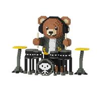 Ours Blocs de Construction, Adorable petit ours en Briques, Ensemble de Micro-Briques 3D pour Adultes et Adolescents, Décoration pour la Maison et le Bureau, Cadeau D'anniversaire - 7000 pièces