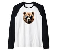 Ours Brun Grizzly Ours Frères Ours Brun Manche Raglan