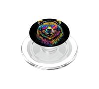 Ours Brun Grizzly Ours Frères Ours Brun PopSockets PopGrip pour MagSafe