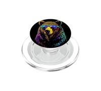 Ours Brun Grizzly Ours Frères Ours Brun PopSockets PopGrip pour MagSafe