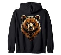 Ours Brun Grizzly Ours Frères Ours Brun Sweat à Capuche