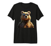 Ours Brun & Lunettes de Soleil Grizzly Ours Frères Ours Brun T-Shirt Haut de Gamme