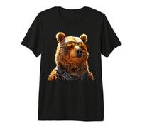 Ours Brun & Lunettes de Soleil Grizzly Ours Frères Ours Brun T-Shirt Haut de Gamme