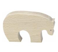 Vilac Figurine en bois Pompon – Jouet en bois – Ours brun