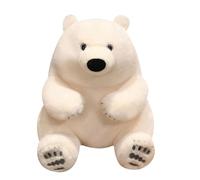 Ours câlin pour salon - Jouet ours doux | Mignon animal de dessin animé en peluche, animal en peluche réaliste, jouet pour ours, luxueux câlin brûlant, peluche pour âme