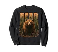 Ours cet énorme prédateur Vrai Roi des forêts Nordiques Sweatshirt