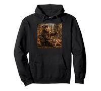 Ours Chasseur Chasse Vie de Chasseur Cerf Canard T-Shirt Sweat à Capuche