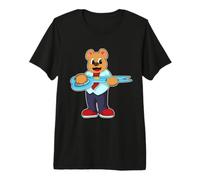 Ours Coiffeur Ciseaux T-Shirt Haut de Gamme