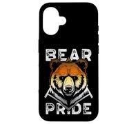 Ours communauté Ours Couleurs Drapeau Gay Bear Pride Coque pour iPhone 16