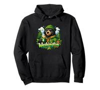Ours de la forêt de Washington Cozy Nature Vibes Sweat à Capuche