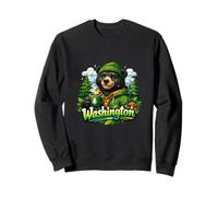 Ours de la forêt de Washington Cozy Nature Vibes Sweatshirt