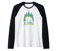 Ours de l'Alaska - Souvenir de Voyage dans la forêt Sauvage Manche Raglan